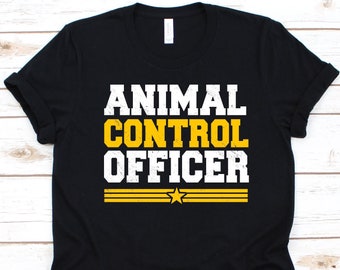 Animal Control Officer Shirt, Animal Redders Cadeau voor mannen en vrouwen, Dierenmishandeling Bewustzijn, Dierenbescherming Design, Dierenwelzijn