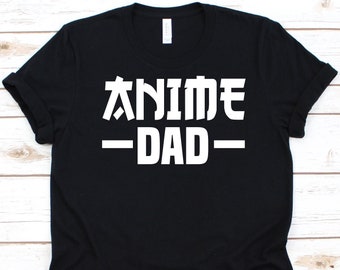 Anime Dad Shirt, Father's Day Gift, Cool Anime Dad Design, Manga Reader, Anime Lover Graphic, Japanese Animation, Japanese Cartoon T-Shirt