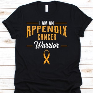 I Am An Appendix Cancer Warrior Shirt, Awareness Gift For Appendiceal Cancer Fighter Survivor, Adenocarcinoma Tshirt For Men And Women