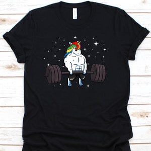 Unicorn Shirt, Workout Shirt, Gym Shirt, Unicorn Weightlift, Weightlifting Shirt, Unicorn Birthday Shirt, Funny Gym Shirt