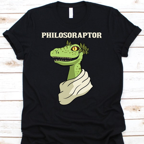 Philosoraptor Shirt, Philosophy Shirt, Dinosaur Shirt, Dinosaur Party, Dinosaur Birthday Shirt, Dino Shirt, Velociraptor