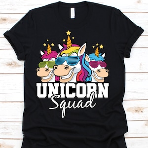 Unicorn Squad Shirt, Magical, Unicorn Shirt,Rainbow Unicorn, Llama, Squad Tee, Unicorn T Shirt, Unicorn Squad, Sunglasses
