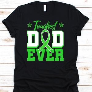 Toughest Dad Ever Shirt, Non-Hodgkin Lymphoma Awareness Gift For Lymphoma Cancer Warrior Fighter Survivor, Non-Hodgkin Ribbon