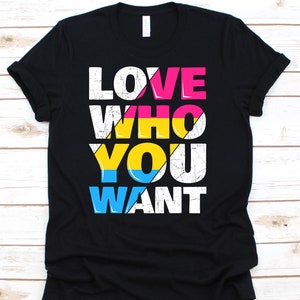 Love Who You Want Cool Rainbow Gay Pride Month Gift Shirt Love Who You Want Cool Rainbow Gay Pride Month Gift Shirt