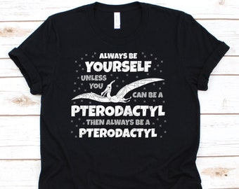 Camisa Pterodactyl, Camiseta Pterodactyl, Camisa de dinosaurio, Fiesta de dinosaurios, Camisa de cumpleaños de dinosaurio, Camisa Dino, Regalo de Pterodactyl