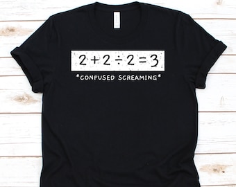 Funny Bad At Math Shirt, Funny Math Teacher Shirt, Mathématicien Gift, Math Shirt, Math Teacher Gift, Math Teacher Shirt, Math Hater Shirt