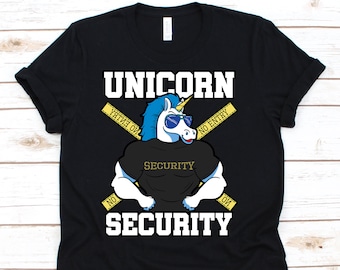 Unicorn Security Shirt, Dadacorn, Unicorn Dad Shirt, Unicorn Dad, Unicorn Shirt, Father's Day Gift, Unicorn Birthday Shirt,