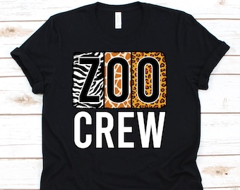 Zoo Crew Shirt, Zookeeper, Animal Keeper, Zoo, Zookeeper Shirt, Zookeeper Gift, Zoo Shirt, Safari Experience, Wildlife Shirt
