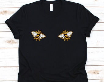 Bee Bra, Camisa De bee Lover, Beekeeper, Bee Lover Gift, Bee Gifts, Colmena de abejas, Camisa de apicultor, Regalo de apicultor, Camisa de apicultura
