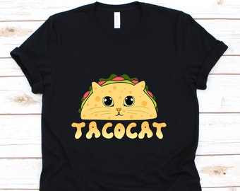 Tacocat Camicia , Cat Owners, Cat Shirt, Cat Lover Gift, Cat Lover Camicia, taco Lover Gift, Taco Camicia, Cinco De Mayo