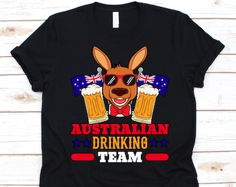 Australian Drinking Team, Aussie Shirt, Aussie Lover, Beer Lover, Drinking Beer, Australia, Beer Drinking Tea, Alcohol Lover