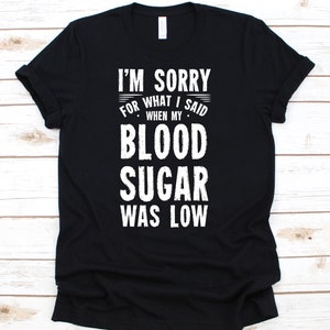 Camicia diabetica, Regalo diabete, Mese di Consapevolezza del Diabete, Supporto diabete, Mese del Diabete, Nastro diabetico, Zucchero nel Sangue