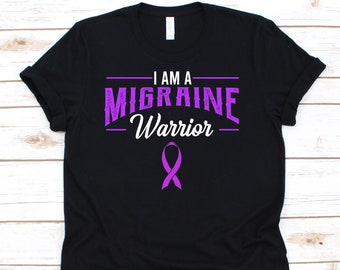 Migraine Awareness Shirt, Migraine, Migraine Awareness, Chronic Migraine, Migraine Tshirt, Migraine Warrior, Headache Shirt