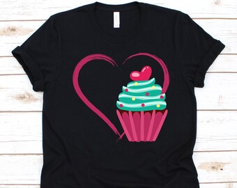 Cupcake t shirt design Clearance