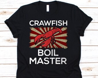 Langoesten kook meester shirt, Cajun shirt, langoesten, langoesten kook, Mudbags, crabbing, langoesten partij, langoesten eten