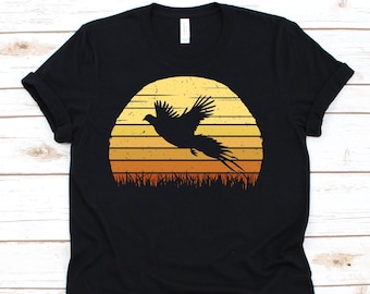 Retro Bird Hunting Shirt, Hunting Shirt, Hunter Tshirt, Funny Hunting Shirt, Riffle, Pigeon, Dove, Pheasant, Bird Hunter Tshirt, Shooting