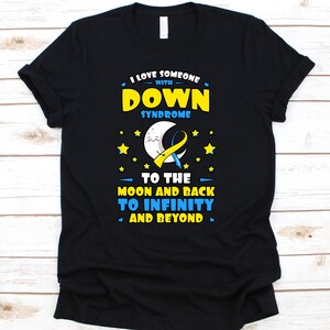 Amo qualcuno con sindrome di Down, camicia di sensibilizzazione sulla sindrome di Down, consapevolezza della sindrome di Down, sindrome di Down, sindrome di Down bambino