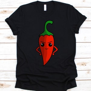 Cool Jalapeño Shirt, Gift For Jalapeño Lovers Men And Women, Chili Pepper Design, Hot Peppers Graphic, Long Peppers, Huachinango T-Shirt