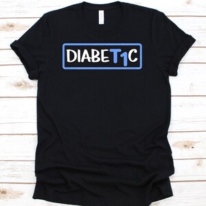 Camicia diabetica, Regalo diabete, Consapevolezza del Diabete, Supporto diabete, Mese del Diabete, Nastro diabetico, Insulina, zucchero nel sangue