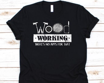 Houtbewerking Shirt, Carving, Timmerwerk, Houtbewerker Cadeau, Houtbewerking Shirt, Carpenter Shirt, Houtbewerker T-shirt, Schrijnwerker Gift