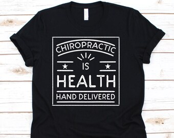 Kiropraktik är hälsa handlevererad skjorta, kiropraktorskjorta för män och kvinnor, ryggradsterapiskjorta, kiropraktor-t-shirt medvetenhet om kiropraktik