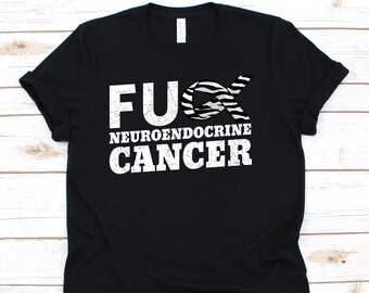 Fuck Neuroendocrine Cancer Shirt, Awareness Gift For NET Warrior Fighter Survivor, Neuroendocrine Tumor T-shirt For Men And Women, Carcinoid