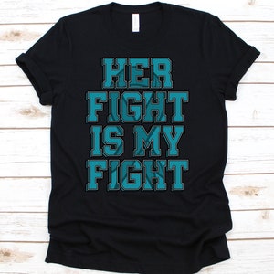 Her Fight Is My Fight Shirt, Awareness Gift For Polycystic Kidney Disease Warrior Fighter, Kidney - Polycystic Disease Tshirt, PKD Shirt