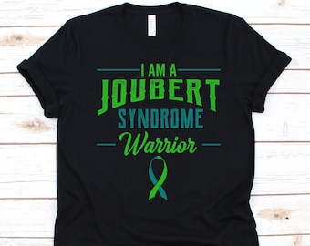 I Am A Joubert Syndrome Warrior Shirt, JS Fighters Gift, Genetic Disorder, Awareness Ribbon Design, CPD IV Support Shirt, Genetic Syndrome