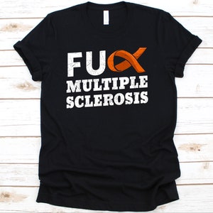 Fck Multiple Sclerosis Camicia, Sclerosi Multipla, Consapevolezza della Sclerosi Multipla, MS, Camicia Consapevolezza Ms, Camicia Censored Shirt