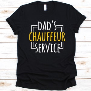 Pappas chaufförstjänst-tröja, present till chaufförer, lyxbilförare, limousinförare, lyxfordon, present till pappor, fars dag