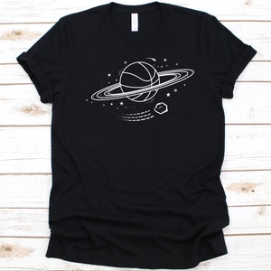 Basketball Planet Shirt, Cool Basketball Shirt, Planet Graphic, Basketball Design , Basketball Lovers T-Shirt, Gift For Basketball Players