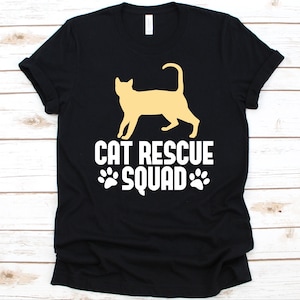 Cat Rescue Squad Shirt, Animal Rescuer Gift For Men And Women, Animal Cruelty Awareness, Animal Protection Design, Animal Welfare Shirt