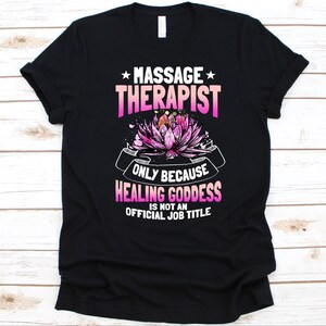 Massage Therapist Only Because Shirt, Massage Therapist Gift For Men And Women, Masseur Shirt, Professional Massage Therapist, Masseuse