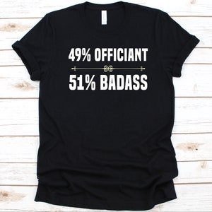 49% Officiant 51 Badass Shirt, Wedding Officiant Gift, Marriage Officiant, Wedding Ceremony, Wedding Ring Design, Pastor, Priest, Minister