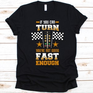 Si puedes girar, no vas lo suficientemente rápido, drag racers gift, motor racing, drag racing lovers, racing flag design, árbol de Navidad