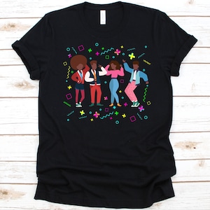 Retro 80&#39;s Dance Shirt, Retro Eighties T-Shirt, 80&#39;s Gift For Girls, Throwback Dance Design, Nineteen Eighties, 1980&#39;s Shirt, 80&#39;s Fashion