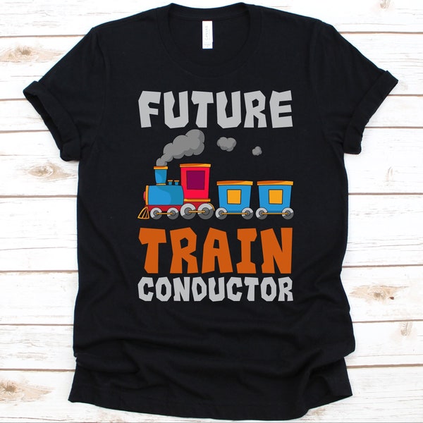 Future Train Conductor Shirt, Gift For Conductors, Train Conductor Shirt, Ticket Collector, Ticket Inspector, Railroad Man, Train Design