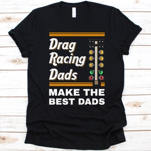 Drag Racing Dads Shirt, Regalo del Día del Padre, Drag Racers, Automovilismo, Automovilismo, Drag Racing, Diseño de Árbol de Navidad, Drag Racing Lights