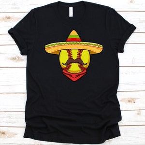 Baseball Mexican Hat Shirt, Cinco De Mayo, Mexican Holiday, Battle Of Puebla, Mexican- American Culture, Baseball Design, Baseball Player