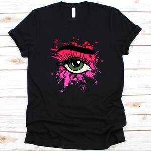 Eyelashes Shirt, Cool Eyelashes Design For Women, Eyelash Extension Lover, Lash Artists Gift, Eyelash Technician Graphic, False Eyelashes