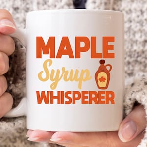 Ahornsirup Flüsterbecher, Xylem Sap Design, Zucker Ahorn Tasse, Roter Ahorn, Schwarze Ahorn Bäume, Ahorn Honig Liebhaber Geschenk, Ahorn Melasse Grafik