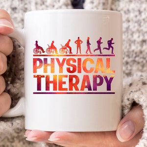 Physical Therapy Mug, Funny Physical Therapist Coffee Mug, Cute Physiotherapy Cup, Gift For PT Men And Women, Physical Therapy Coffee Cup
