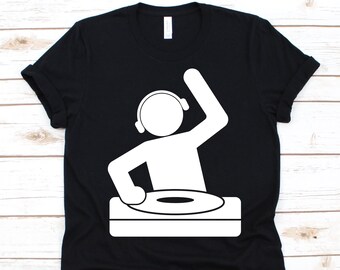 DJ Turntable Shirt, Disc Jockey Gift For Men And Women, Mobile Disc Jockey, Audio Mixers, Turntablists Shirt, DJ Controller, Club DJ Graphic