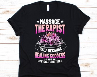 Massage Therapist Only Because Shirt, Massage Therapist Gift For Men And Women, Masseur Shirt, Professional Massage Therapist, Masseuse