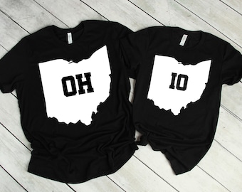 Ohio Shirt, Couple Shirt, Ohio State Gifts, Funny Couples Shirts, Ohio State, Matching Shirts, Ohio State Shirt, Ohio