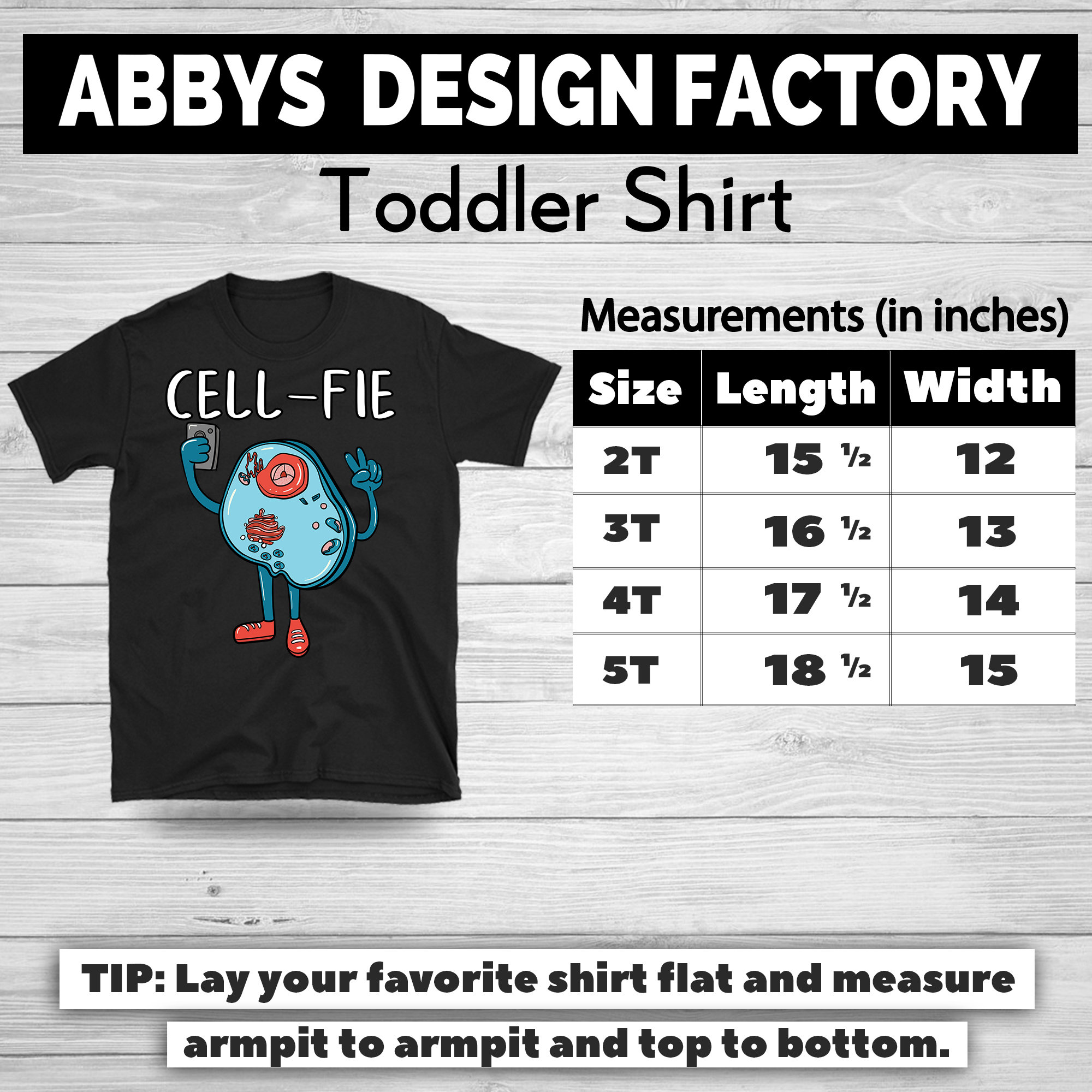 TeeAbelia Cell-fie Selfie Cellular Biology Science Teacher Gift Shirt