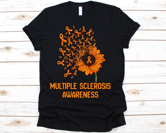 Multiple Sclerosis Awareness Shirt, Ms Sunflower Multiple Sclerosis Awareness Shirt, Ms Sunflower