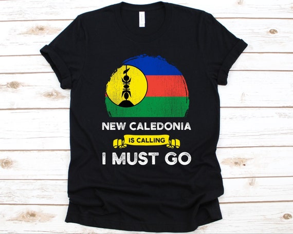 Vintage New Caledonia Map New Caledonian T-Shirt Vintage New Caledonia Map New Caledonian T-Shirt