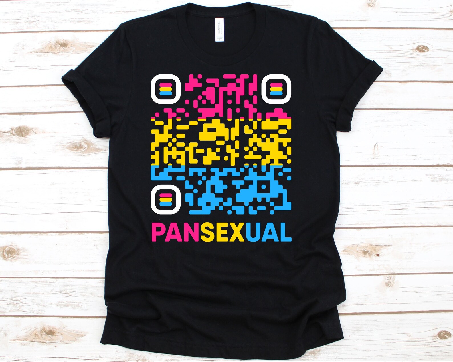 qr code on a shirt