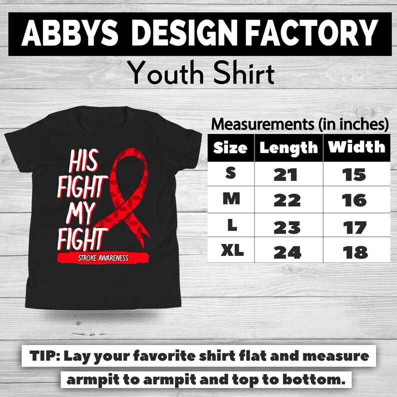 His Fight Is My Fightl Shirt Red Ribbon Awareness T-Shirt For Stroke Warrior Fighters Survivors Stroke Fight Ribbon Support Gift